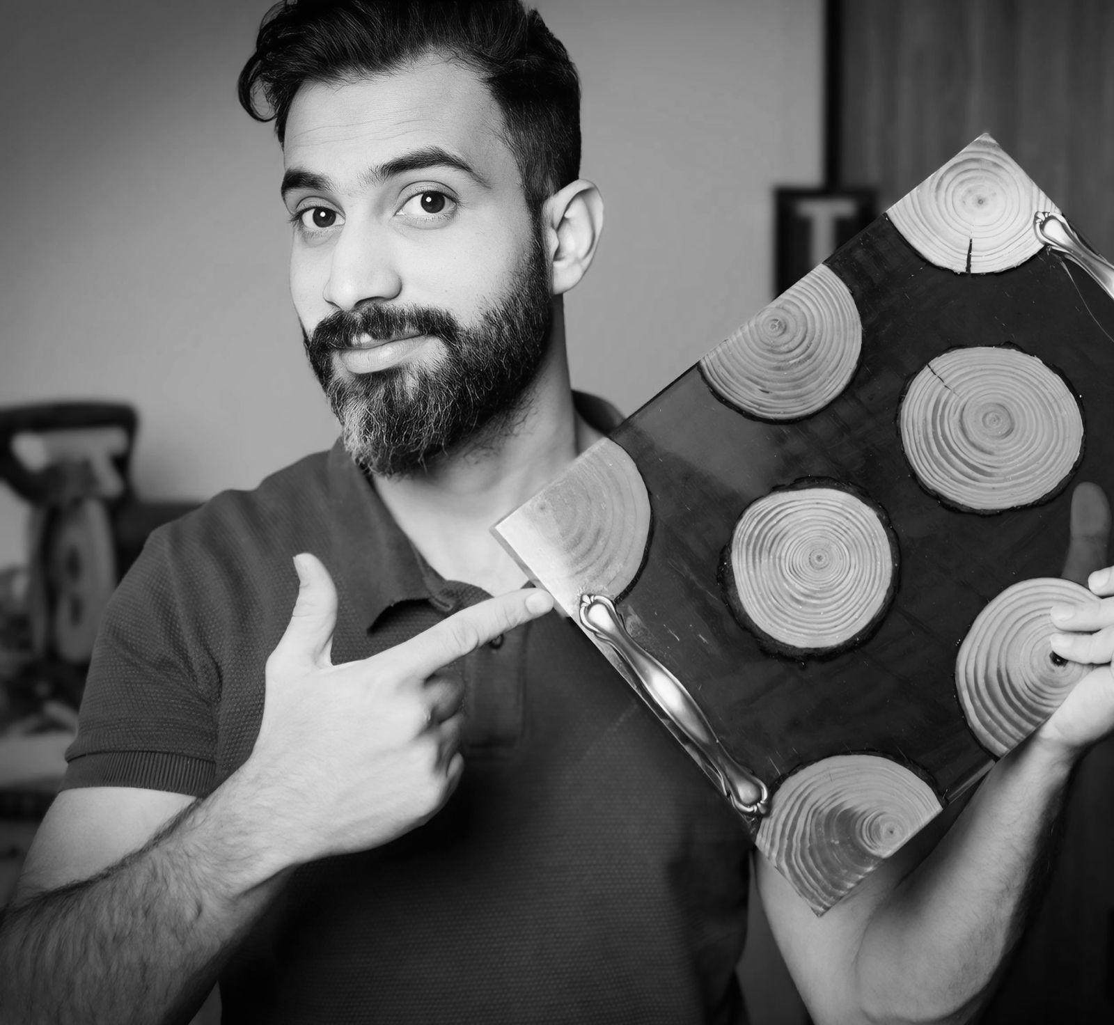 Master craftsman at work